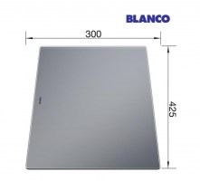 MEDIDAS TABLA DE CORTE CRISTAL DIVON BLANCO